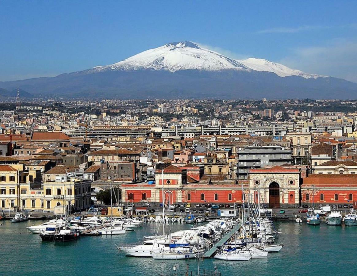 Suite Con Terrazza In Centro Storico 卡塔尼亚 外观 照片